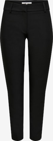 Coupe slim Pantalon 'Veronica-Pisa' ONLY en noir : devant