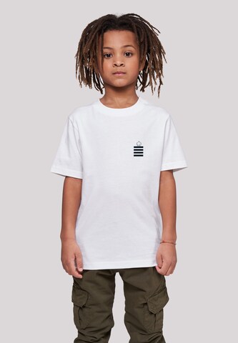 F4NT4STIC Shirt 'Looney Tunes Tweety Pie' in White: front