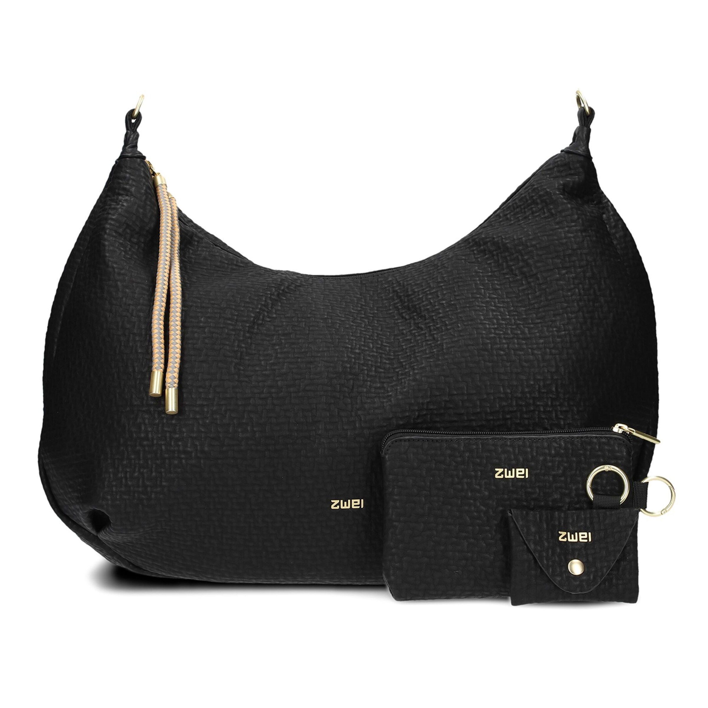 ZWEI Shoulder bag 'Lola' in Black: front