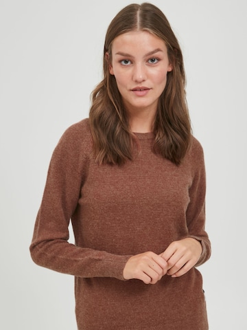 Pullover 'OXMaria' di Oxmo in marrone: frontale
