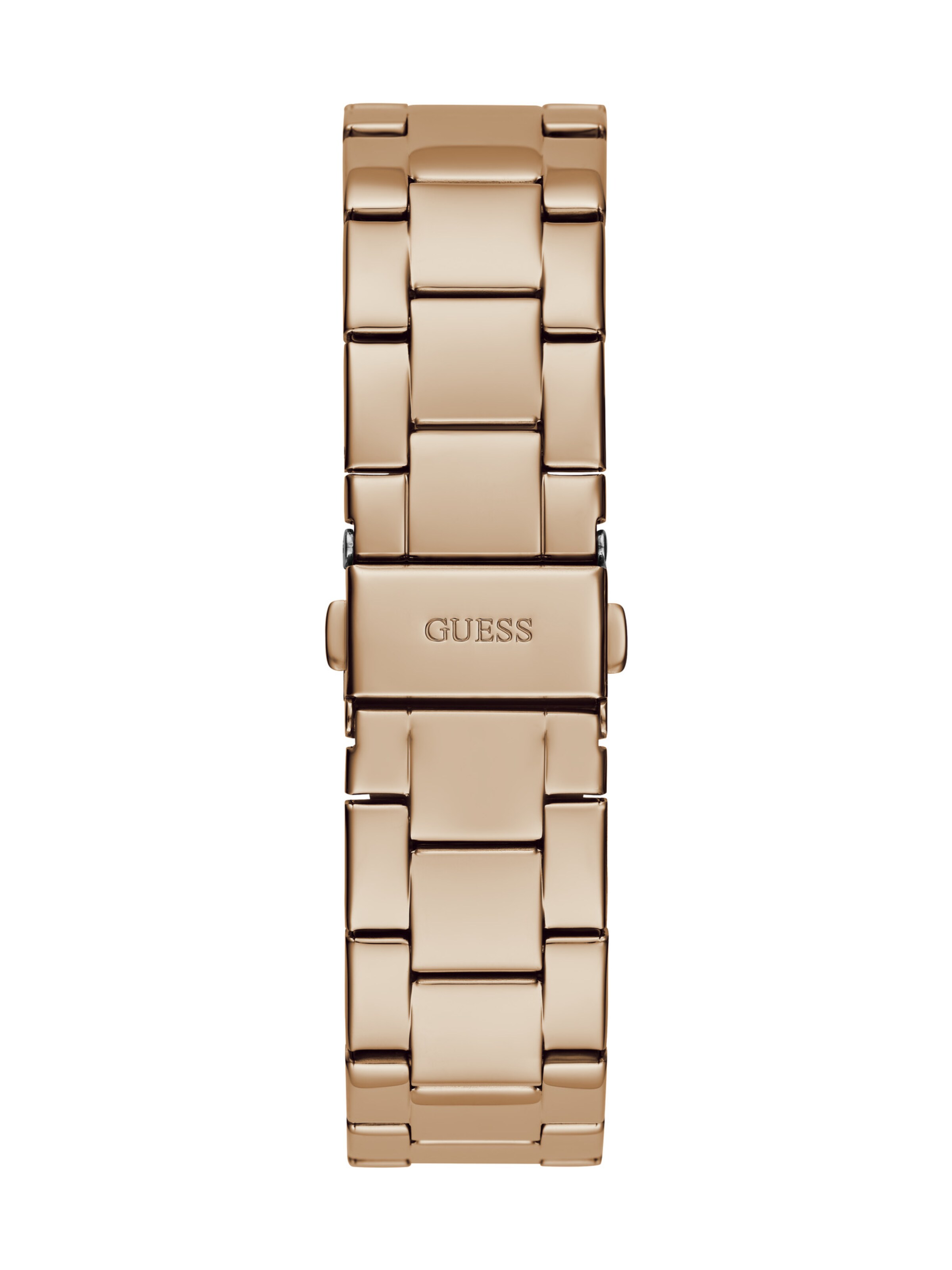 GUESS Analoguhr 'CUBED' in Gold