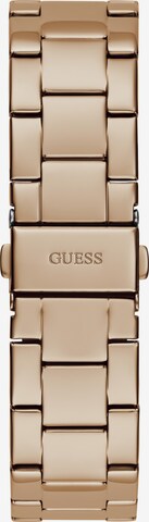 GUESS Analoguhr 'CUBED' in Gold