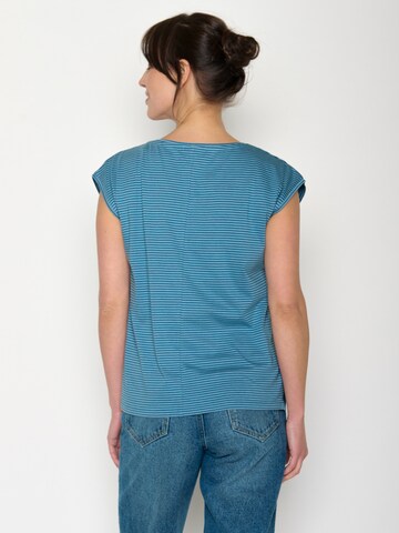 Maglietta 'Timid Basic' di GREENBOMB in blu