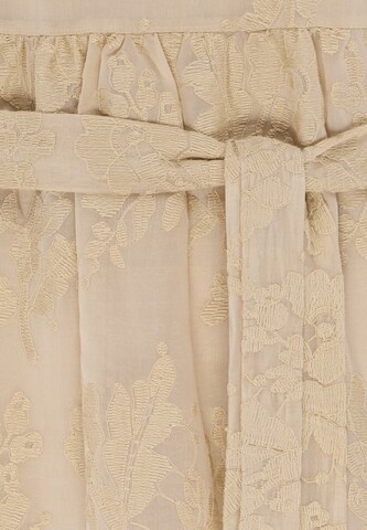 Usha Dress in Beige