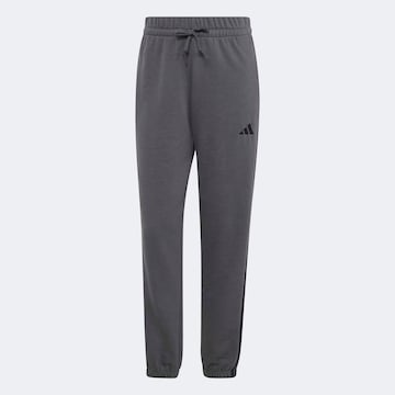 ADIDAS SPORTSWEAR Tapered Workout Pants 'Essentials' in Grey