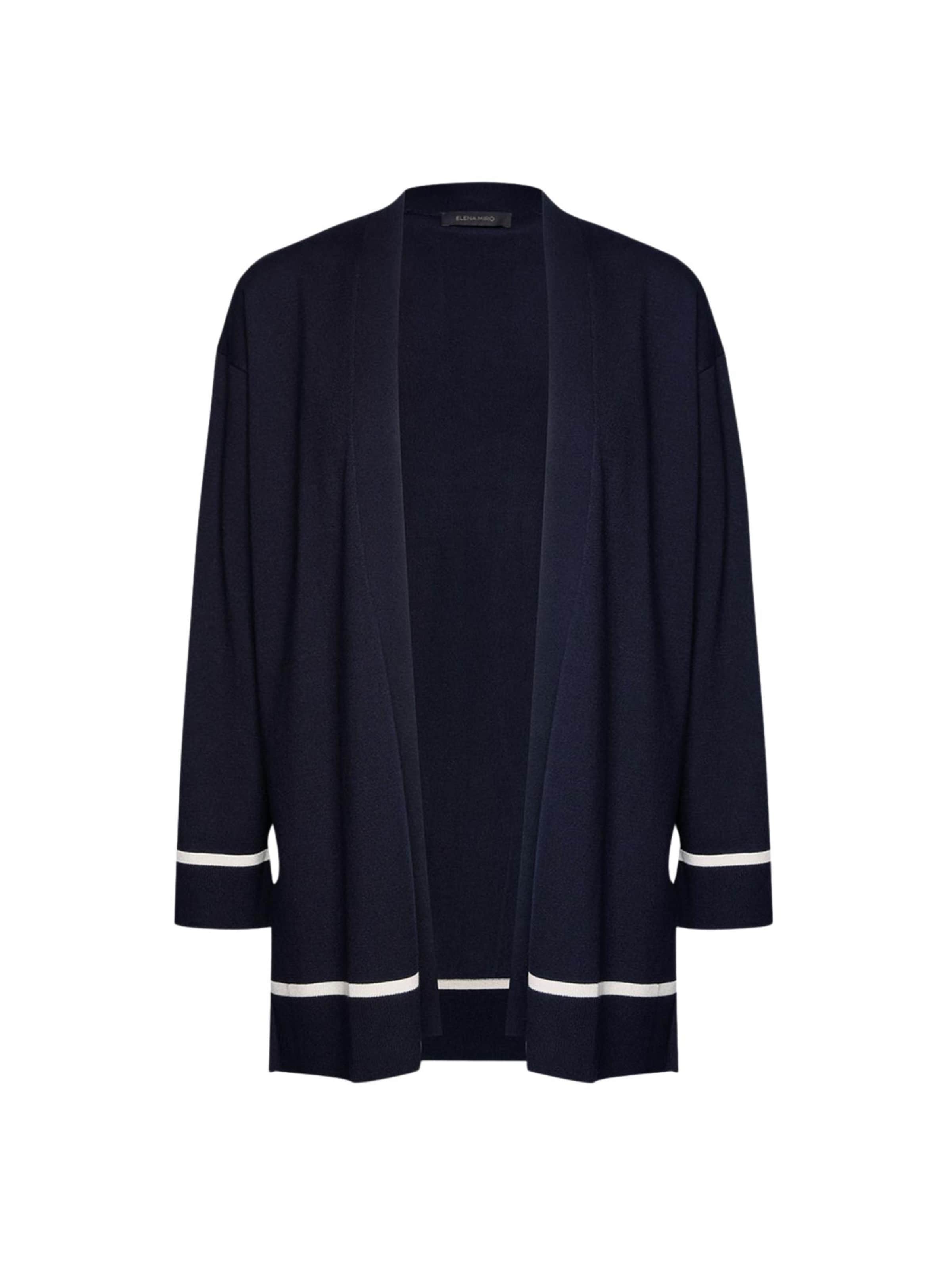 Giacchetta di Elena Mirò in nero: frontale