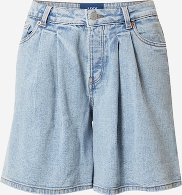 JJXX Loose fit Pleated Jeans 'Alexa' in Blue: front