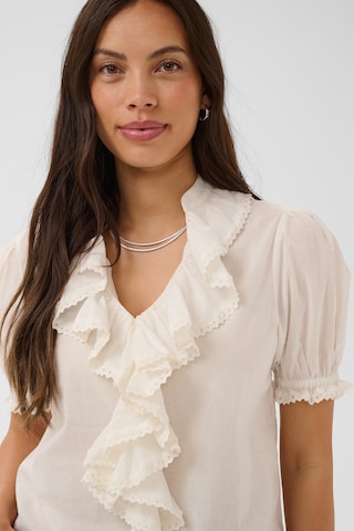 SAINT TROPEZ Bluse 'Lousa' i hvid