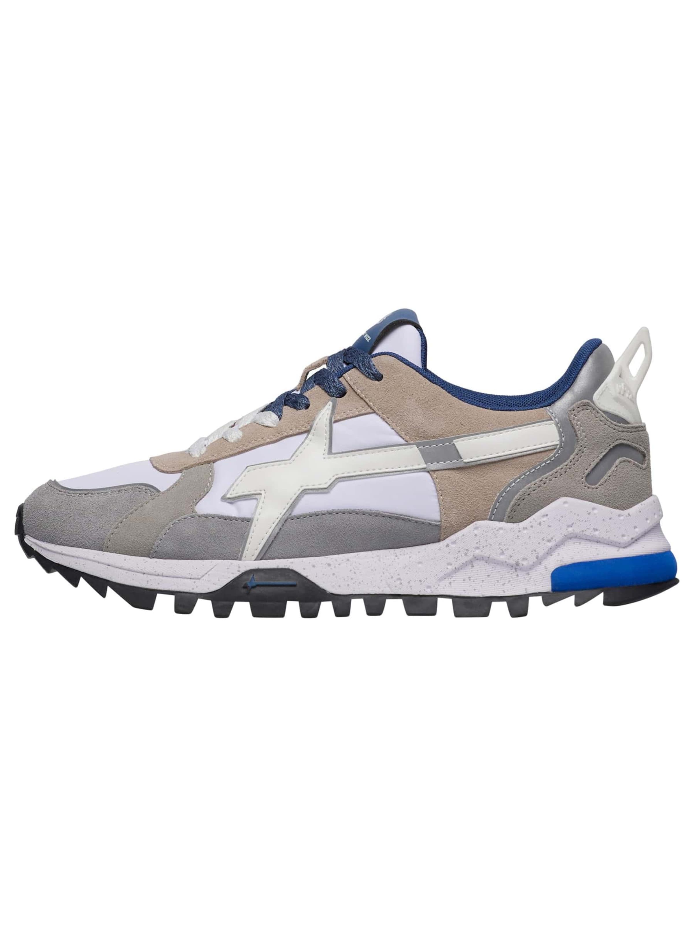 W6YZ Platform trainers 'BREEZE 3-M.' in Beige: front
