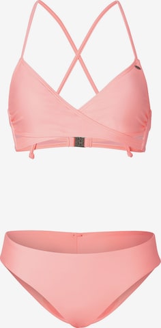 Triangle Bikini O'NEILL en rose : devant