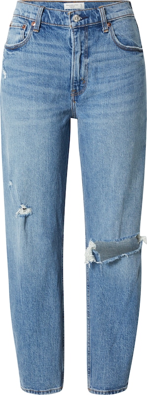 Abercrombie & Fitch Tapered Jeans in Blau Abercrombie & Fitch Tapered Jeans in Blau