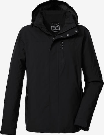 KILLTEC Winter Parka in Black: front