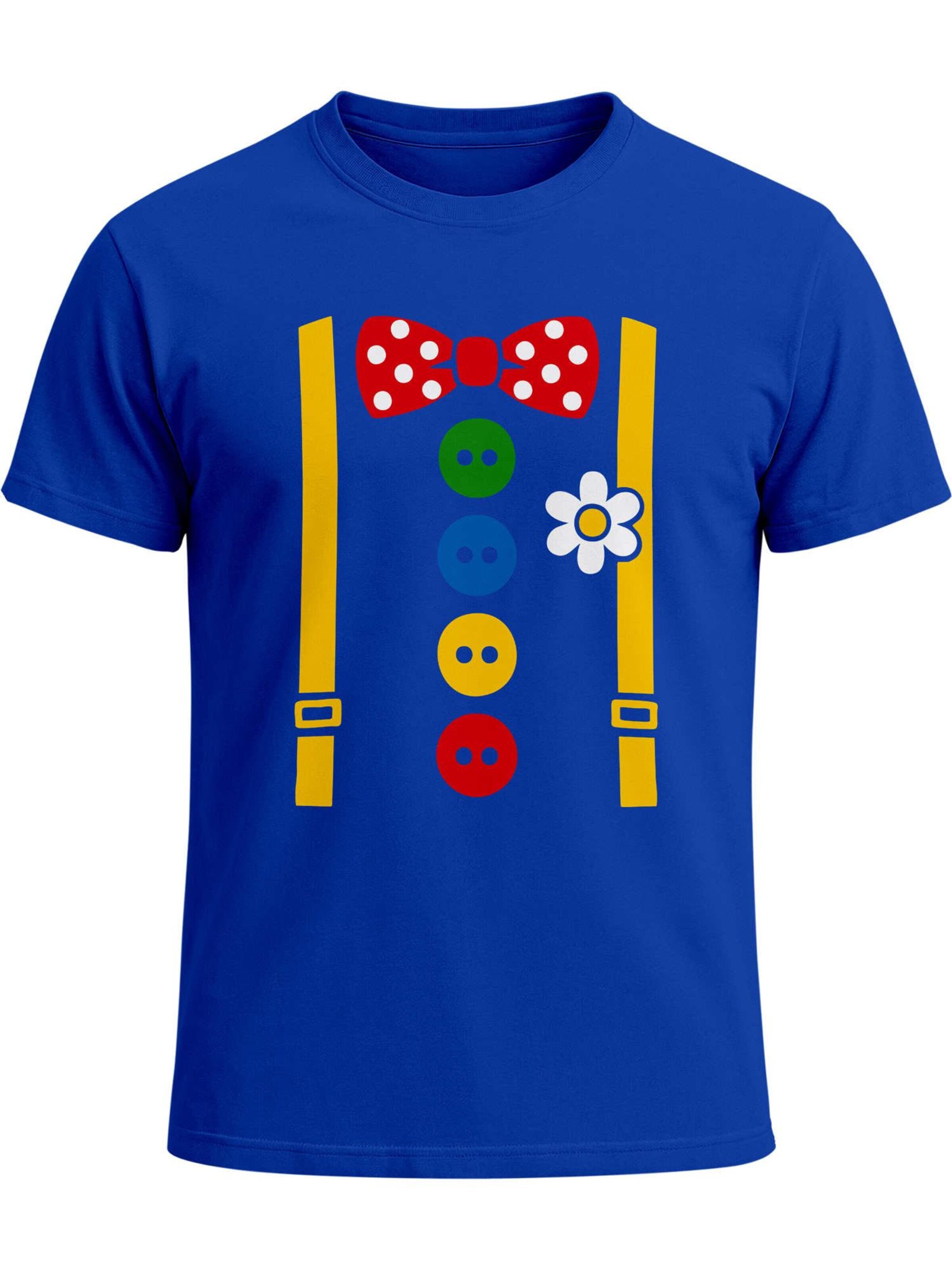 MoonWorks Shirt 'clown'‌‌‌ in Blau: Vorderseite
