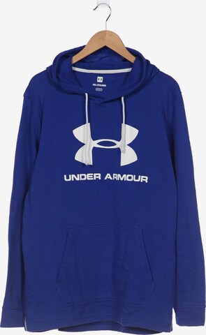 UNDER ARMOUR Kapuzenpullover XXL in Blau: predná strana