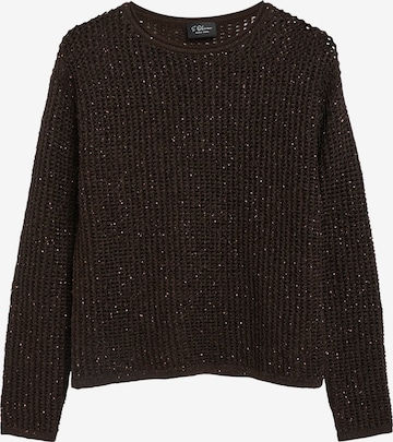 s.Oliver Pullover in Braun: Vorderseite