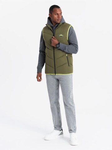 Ombre Bodywarmer in Groen