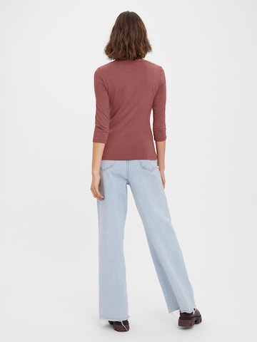 VERO MODA Тениска 'VMPANDA' в розово