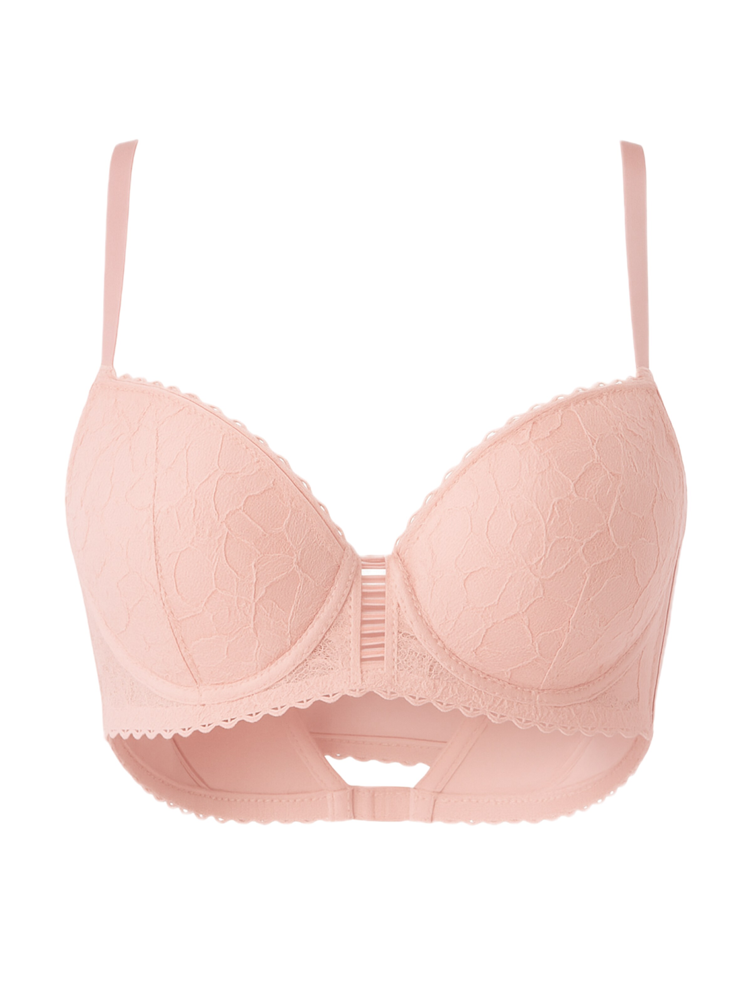 C&City Push-up BH in Pink: Vorderseite