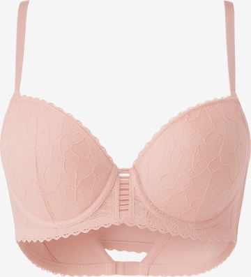 C&City Push-up BH in Pink: Vorderseite