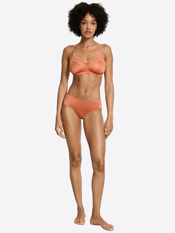 Hanro T-shirt Bra ' Ciri ' in Orange