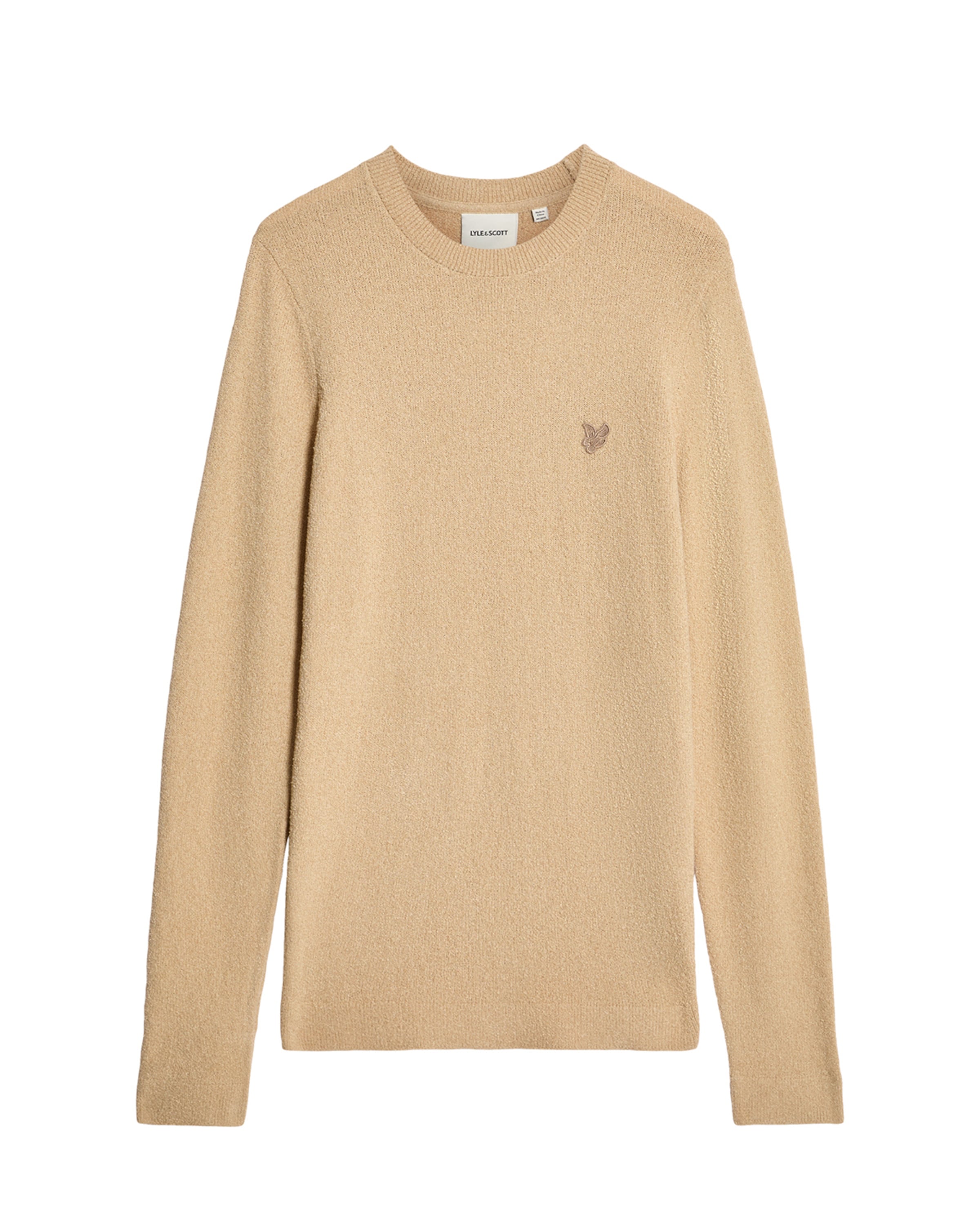 Lyle & Scott Trui in Bruin: voorkant