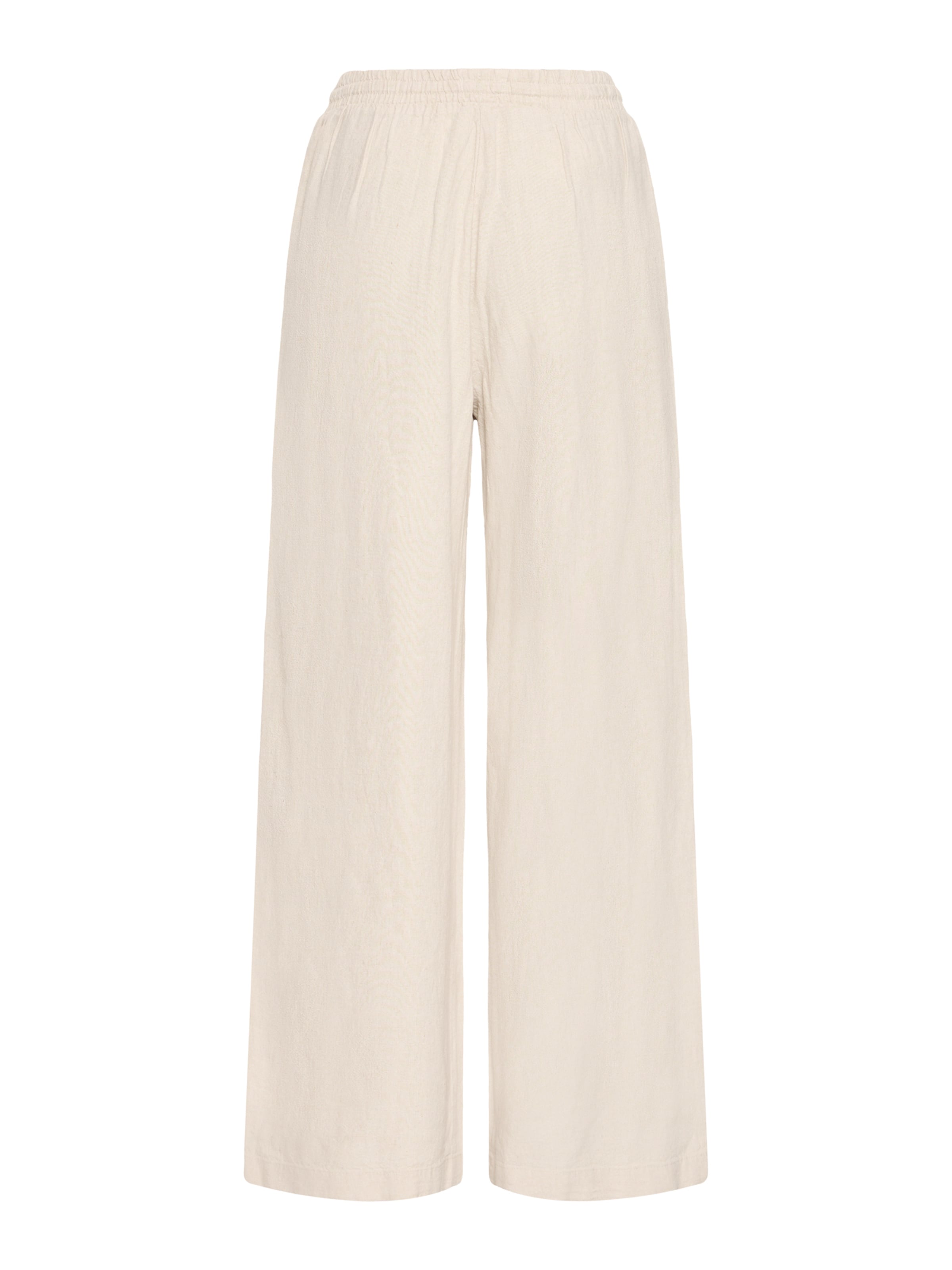 ICHI Loosefit Παντελόνι σε λευκό