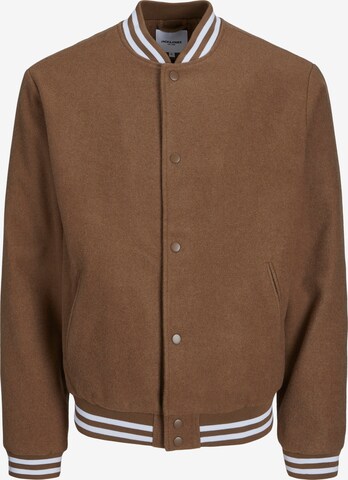 Veste mi-saison 'Zac' JACK & JONES en beige : devant