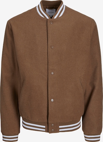 JACK & JONES - Chaqueta de entretiempo 'Zac' en beige: frente