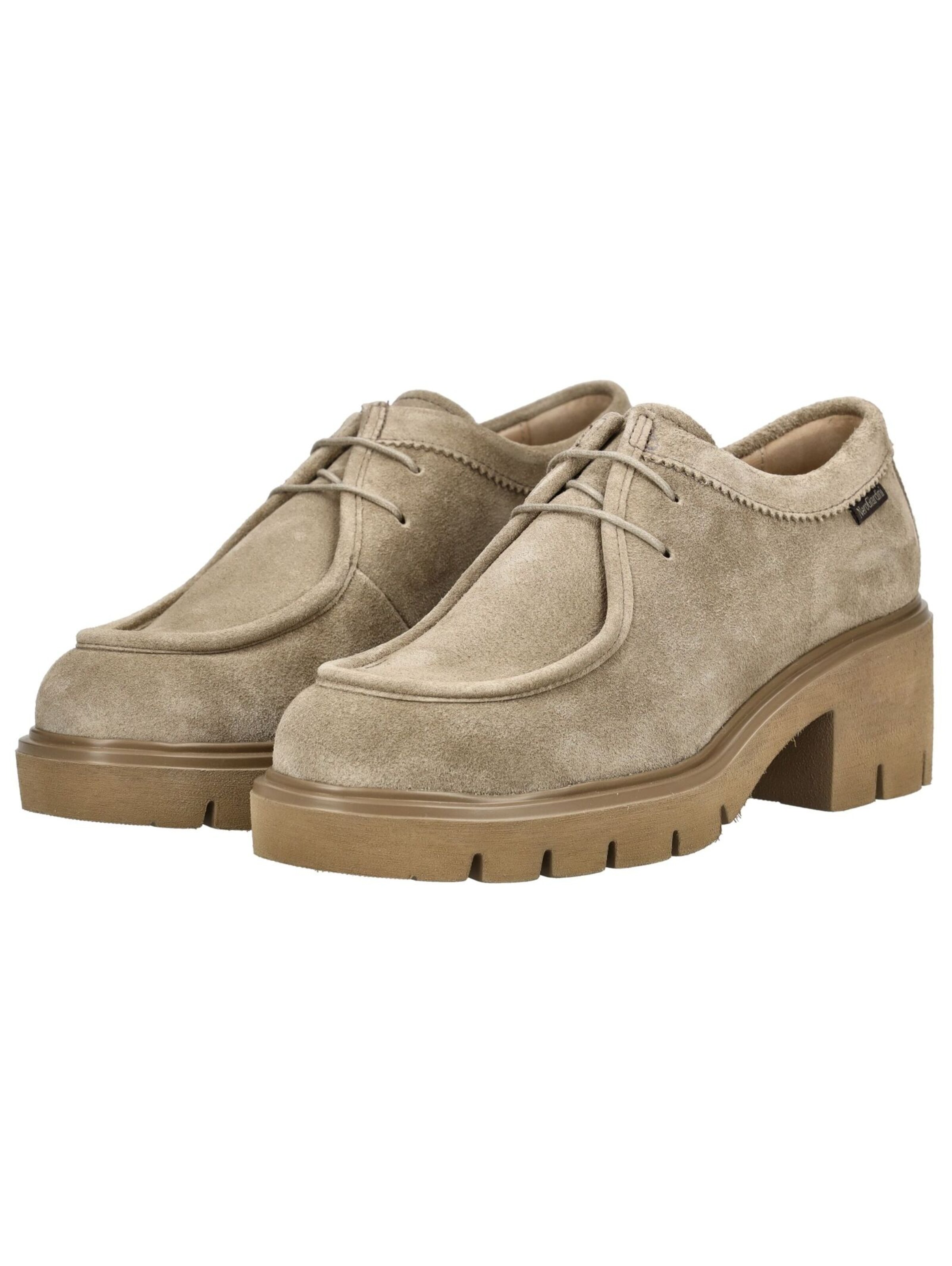Chaussure à lacets Nero Giardini en beige