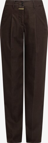 Loosefit Pantalon à pince Recover Pants en marron : devant