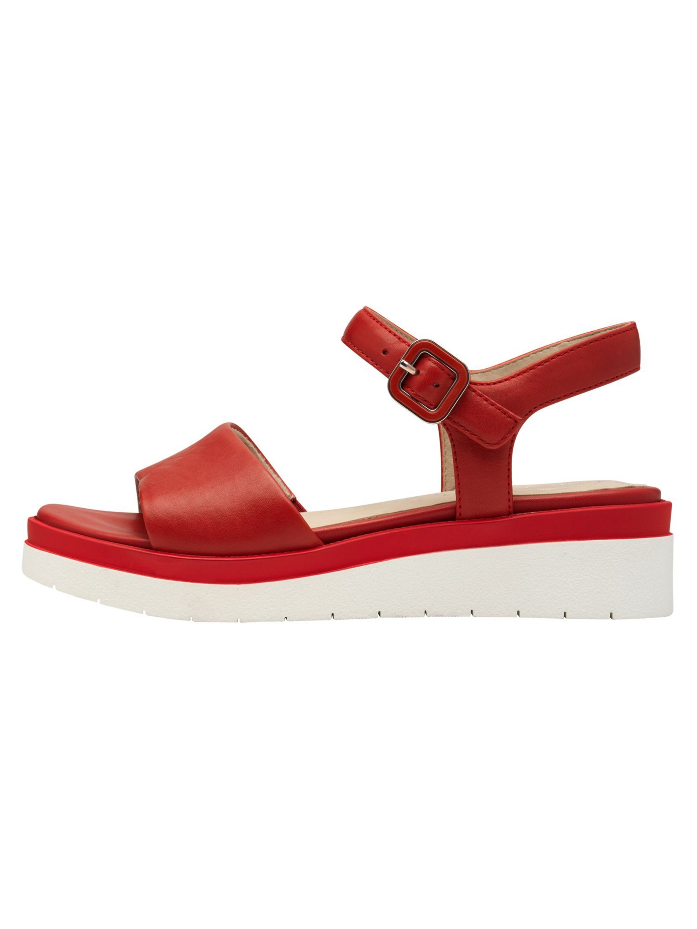 Sandales Tamaris en rouge