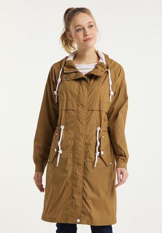 DreiMaster Maritim Between-seasons parka in Beige: front