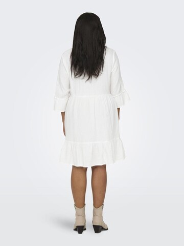 Robe 'Thyra' ONLY Carmakoma en blanc