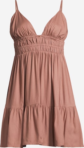 Robe AÉROPOSTALE en marron : devant