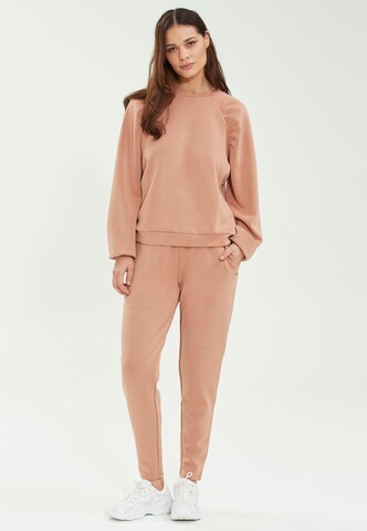 Athlecia Sportief sweatshirt in Bruin