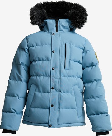 Veste d’hiver 'JN OSHAWA' Zavetti Canada en bleu : devant