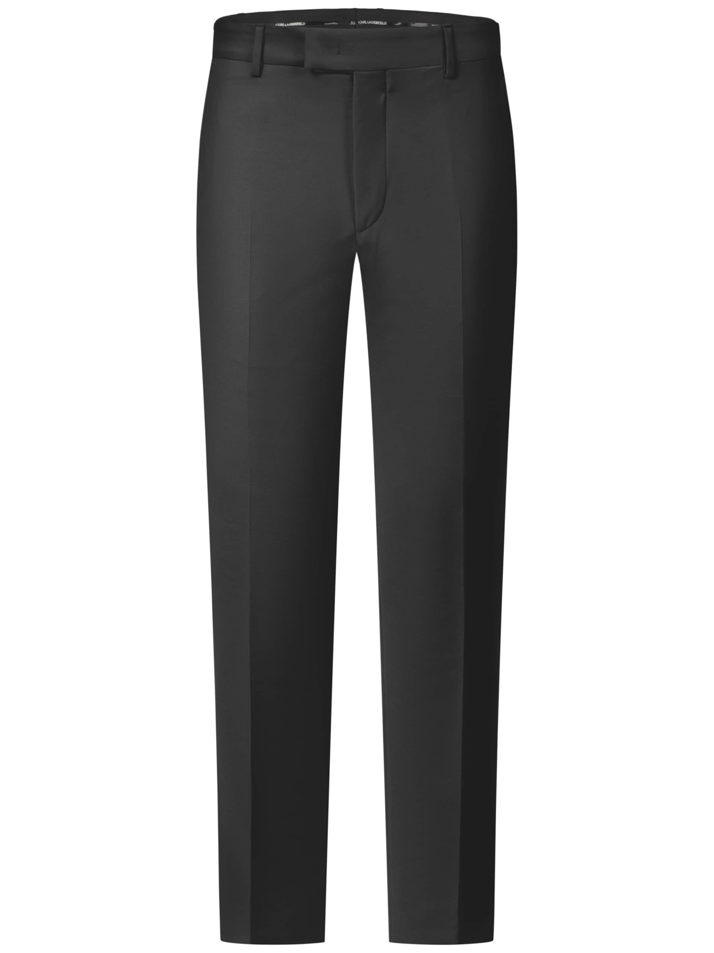 Karl Lagerfeld Hose in Schwarz: Vorderseite