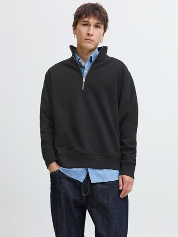 JACK & JONES - Sudadera 'JJEUrban Edge' en negro: frente
