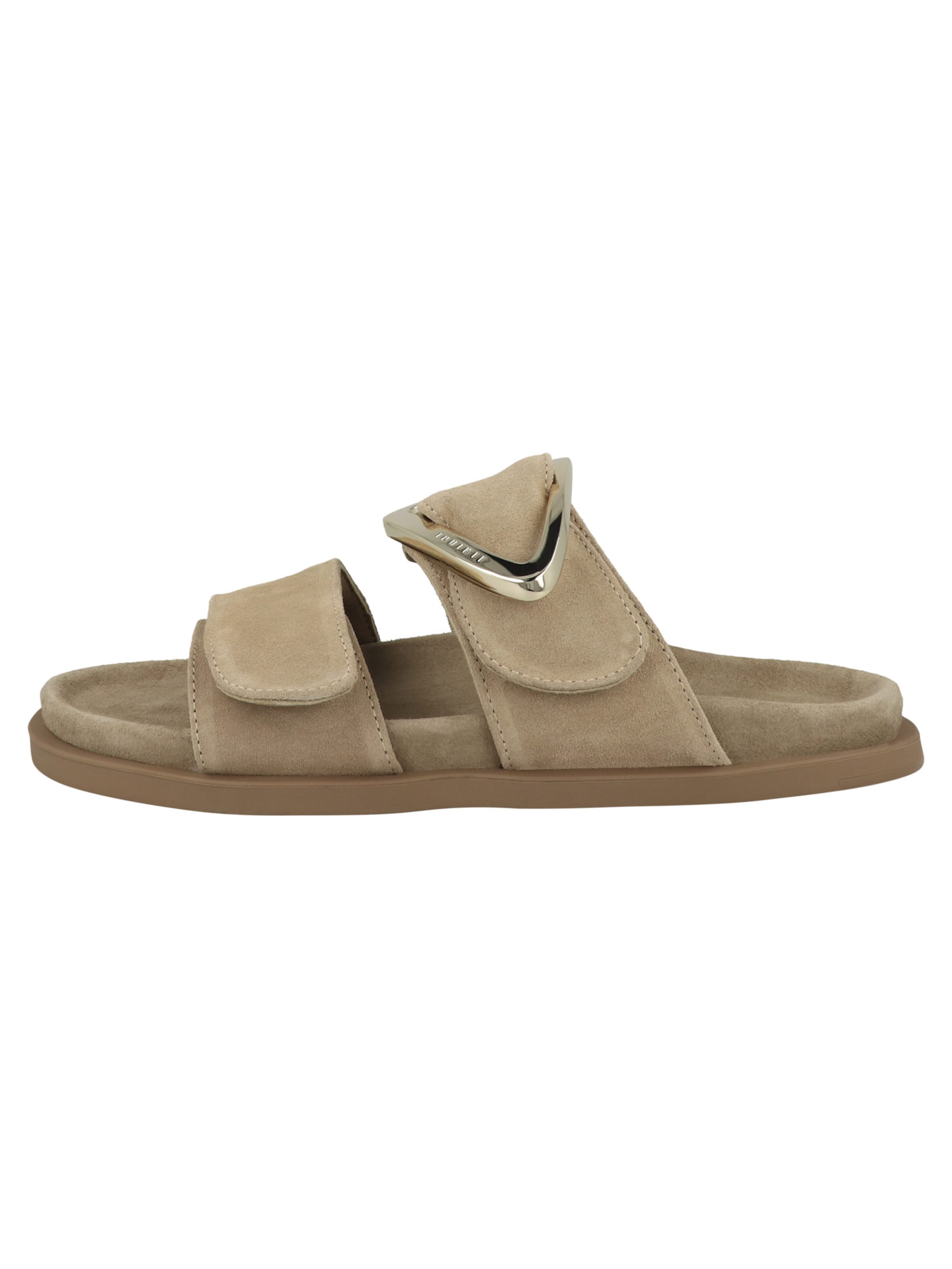 INUIKII Sandalen met riem ' Dreamer Buckle ' in Beige