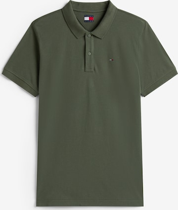 T-Shirt Tommy Jeans en vert : devant