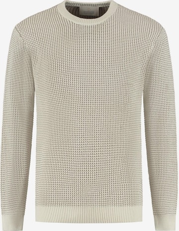 Dstrezzed Pullover 'Leones' in Grau: Vorderseite