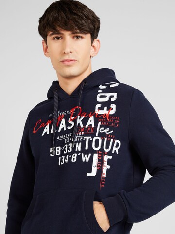 CAMP DAVIDSweater majica 'Alaska Ice Tour' - plava boja