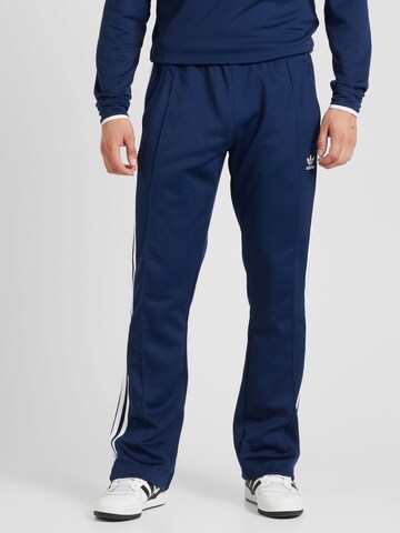 ADIDAS ORIGINALS Regular Trousers 'Adicolor 70s' in Blue: front