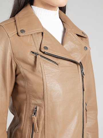 OAKWOOD Prehodna jakna 'CLIPS' | rjava barva