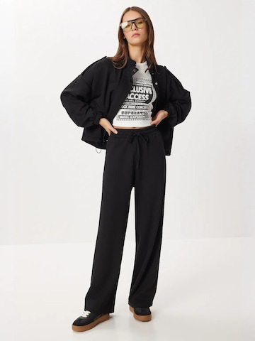 Pantalons de tailleur Happiness İstanbul en noir