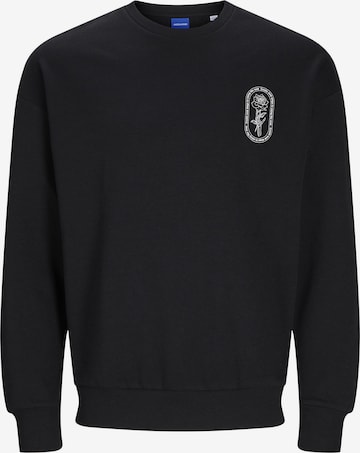 JACK & JONES Sweatshirt i sort: forside