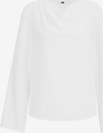 WE Fashion Blouse in White: front