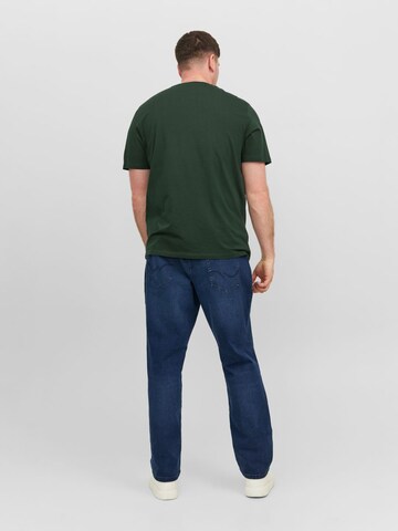 žalia Jack & Jones Plus Marškinėliai