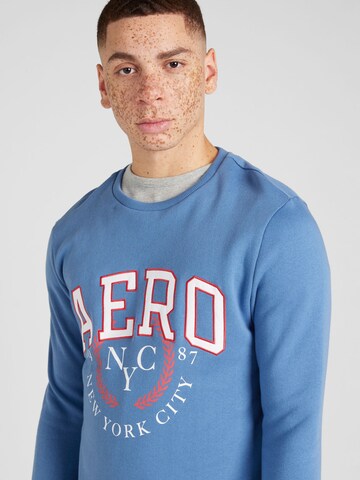 AÉROPOSTALESweater majica 'NYC 1987' - plava boja