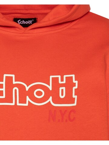 Schott NYC Sweatshirt in Orange